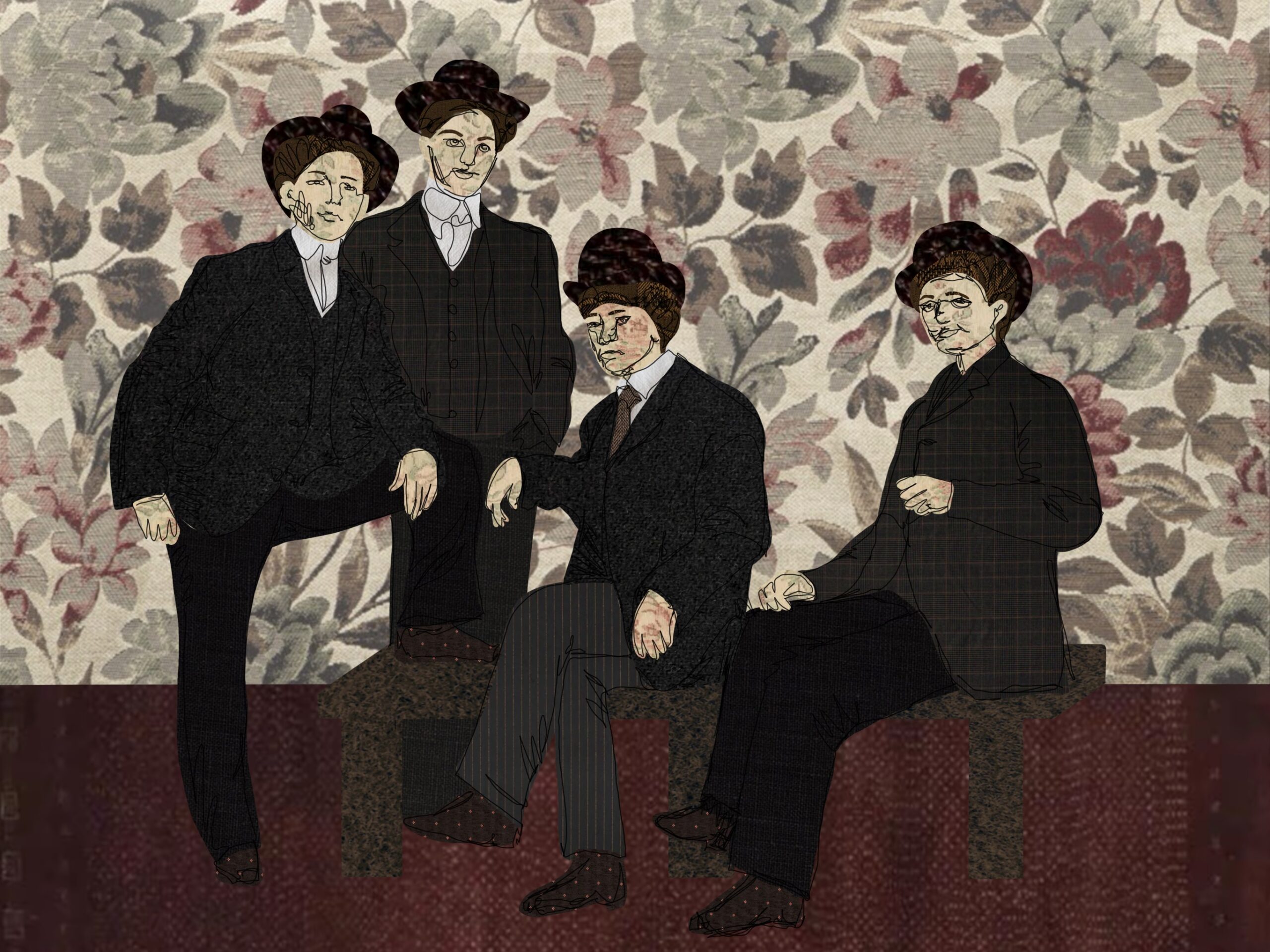 achilles on skyros; forty-niners in drag